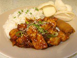 General Tso's chicken - a real crowd pleaser
