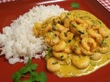 Hot Punjabi King Prawn Curry - and it is hot, too