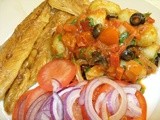 Smoked mackerel & Mediterranean potato salad - Mediterranean week gets under way
