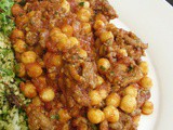So simple!  Spicy minced lamb
