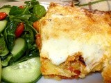Tuna & Vegetable Lasagne - very definitely out of the ordinary