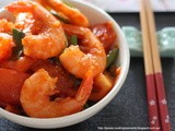 番茄炒虾 + 罗宋汤@ABC汤 Stir-Fried Prawns with Tomatoes + abc Soup
