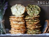 Almond Pepitas & Black Sesame Tuiles 杏仁南瓜子黑芝麻瓦片