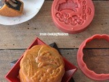 栗子黑芝麻月饼 Chestnut & Black Sesame Mooncakes