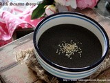 Easy Way Homemade Black Sesame Soup 简易芝麻糊(五分钟炮制一碗香滑可口芝麻糊)