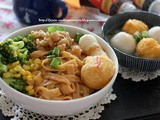自制番茄草药面条 Homemade Tomato & Herbs Noodles + Sambal Restaurant