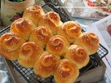 蜂蜜优格甜薯面包卷 Honey Yoghurt Sweet Potato Bread Rolls