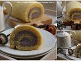 Purple Sweet Potato Swiss Roll 紫薯泥 蛋糕卷