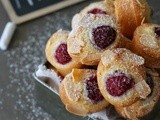 Raspberry Coconut Friands 覆盆子椰丝杏仁小蛋糕