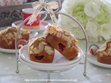 Raspberry Coffee Almond Cakes 咖啡蔓越莓杏仁小蛋糕(Part ii)