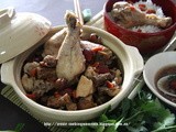药材蒸鸡 Steamed Chicken with Goji(Wolfberries), Dried Longan, Red Dates & Dang Shen