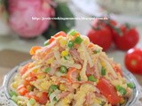 番茄火腿蟹柳炒蛋 Stir-Fried Egg with Tomato Ham & Crab Sticks + 悉尼复活节嘉年华展 Part ii Sydney Easter Show Part ii