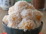 Sweet Potato Ondeh-ondeh 甜薯 Ondeh-Ondeh