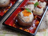 Yong Tau Foo(Stuffed Tofu Puffs & Mushrooms)