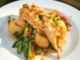 Blanes de Poulet au Legumes et Lardons