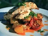 Chicken Breast on a bed of Spain