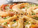 Fettucini met garnalen