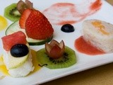 Frushi, of Sushi met vers fruit