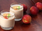 Lekkere en vooral gezonde nectarine smoothie