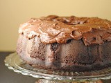 Chocolate Bundt with Chocolate Sour Cream Frosting ~ And Obsolete Things