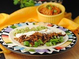 Shredded Chipotle Beef Tacos ~ a Forkless Meal