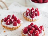 Raspberry frangipane tarts