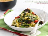 2 Weeks Cleanse and Zucchini Noodles Aglio et Olio
