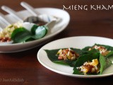 Mieng Kham (Wrapped Leaf Snack)