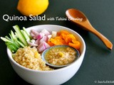 Quinoa Salad with Tahini Dressing