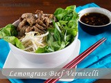 Vietnamese Lemongrass Beef with Vermicelli