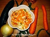 Acar Mentimun Wortel Segar / Cucumber and Carot Pickle