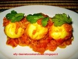 Boiled Egg with Sugo / Telur Rebus Saus Tomat