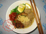 Chicken Noodles and Meatballs