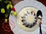 Chocolate Pudding with Milk Custard