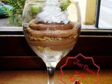 Chocolate Pudding with Rice Crispies