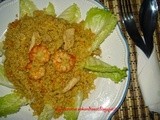 Couscous Udang dan Sayuran / Prawns Vegetable Couscous