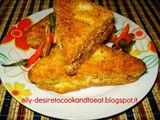 Fried Bread Stuffed Ragout / Roti Goreng Isi Ragout