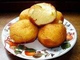 Fried Potato Buns Stuffing Custard