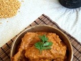 Grandma's Chicken Musuman with step by step video & pictorial illustrations