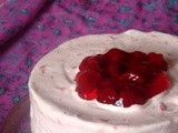 Strawberry Cloud Cake