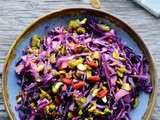Red Cabbage Salad with Ginger