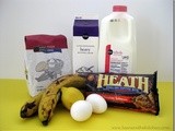 Banana Heath Bar Crunch Ice Cream