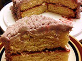 Raspberry Champagne Cake