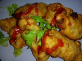 Corn and sausage fritters