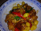 Ezcr#47 - braised pork slices with gingko nuts