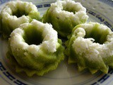 Pandan coconut cake [puteri ayu] “香兰”椰丝糕