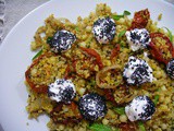 Couscous and Mograbiah With Oven-Dried Tomatoes