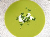 Green Pea Soup (vegetarian)