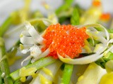 Asparagus, Hollandaise, Trout Caviar