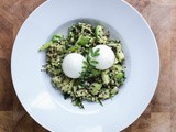 Soft-Boiled Egg, Avocado, Spring Onion, Black Sesame, Toasted Barley